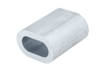 Manchon à sertir aluminium pour câble DROMET ZLA10, de 10mm