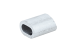 Manchon à sertir aluminium pour câble DROMET ZLA.3, de 3 mm