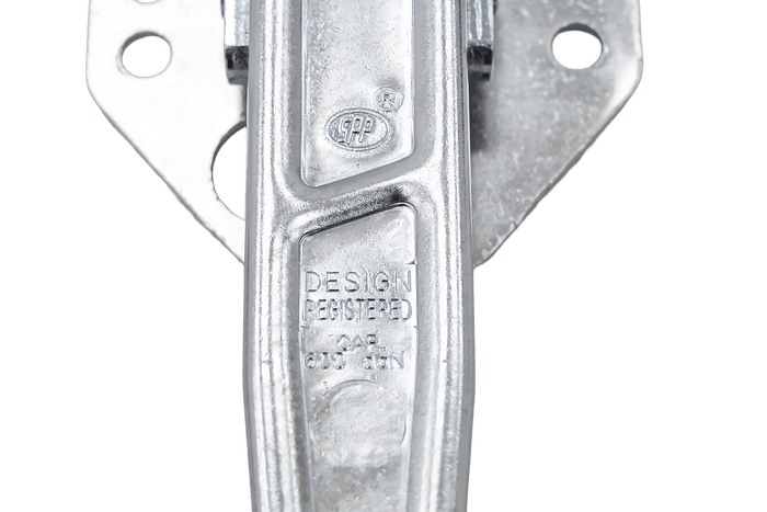 Attelage latéral avec fixation STEELPRESS ZB-04+Z-01A pour fermeture latérale complète remorque