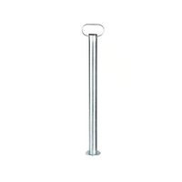 Support fixe UNITRAILER MS 0019-700 pour remorque plateau 150 kg, 48 mm x 700 mm