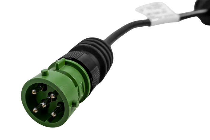 Adaptateur à baïonnette 5 broches / connecteur coudé ASS2 7 broches ASPÖCK adaptateur droit