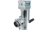 Béquille, support avec manivelle UNITRAILER TJ5001 pour remorque 1300 kg