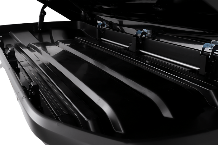 Coffre de toit Inter Pack Skugga L 660, noir brillant