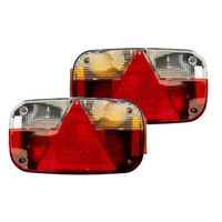 Feux arrière ASPÖCK Multipoint III à baïonnette 5 broches, 7 fonctions gauche + droite