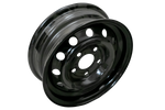 Jante en acier OUTLET pour remorque UNITRAILER noire 4,5J x 13&quot; H2 5x112 ET:30