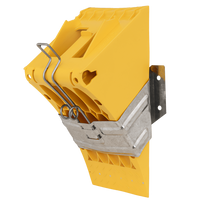 Cale de roue G46 avec support de montage LOKHEN h : 190 mm