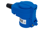 Prise coudée MANTES 2P+E CEE avec prise supplémentaire 16A 230V