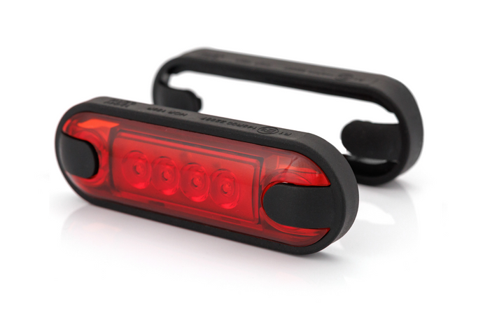 Feu de position universel mince à LED HORPOL LD 3212, rouge