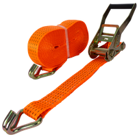 Sangle d'arrimage orange UNITRAILER 12 m/50 mm/5 t avec tendeur