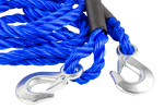Corde de remorquage avec crochets LAMPA 4 m/18 mm/5 t bleue
