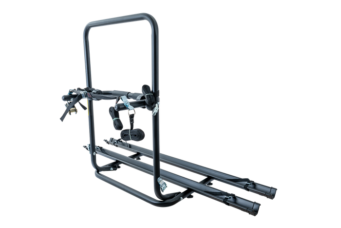 Porte-vélos 4x4 Peruzzo Brennero sur roue de secours - Porte-vélos 2 avec rails (Noir)