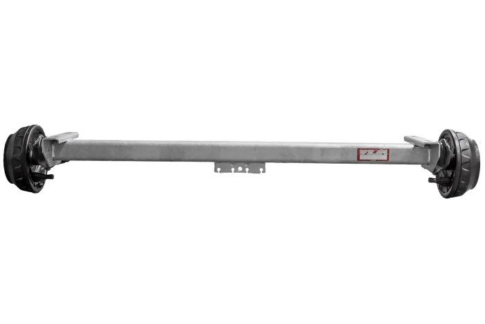 Essieu freiné KNOTT VGB18MV pour remorque/porte-voitures 1800 kg, 1400 mm, 1900 mm, 5x112