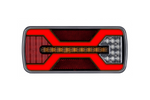 Baïonnette de feu arrière KAMAR X-SPIDER L2430 5 broches, 6 fonctions à gauche