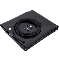 Bâche plate  pour remorque 258x153cm BRENDERUP 2260WS B TILT