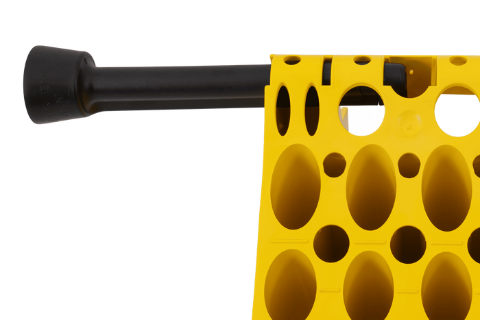 Cale de roue LOKHEN h: 225 mm E53 / complète avec support