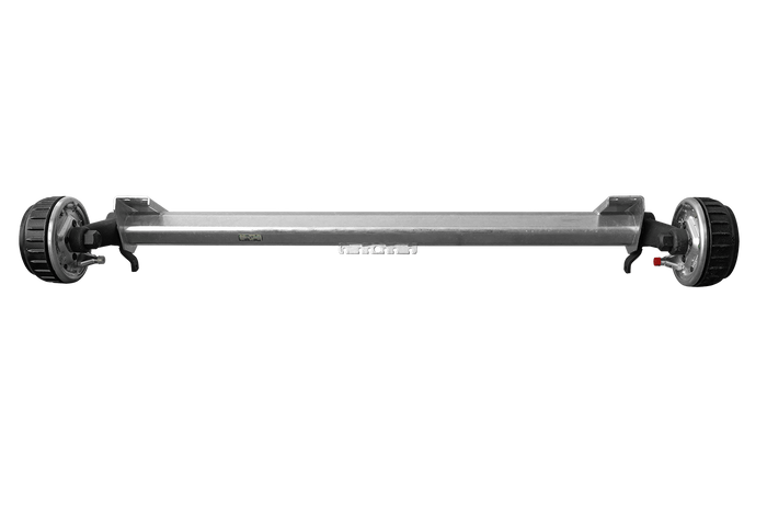 Essieu freiné AL-KO EURO pour remorque bateau 1800kg 1445/1555mm 2030mm 5x112