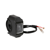 Interrupteur étanche pour volant LAMP 90462 pour commander des appareils électriques 12 V 6 A max.