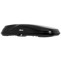 Coffre de toit Atera Casar XL, noir métallisé