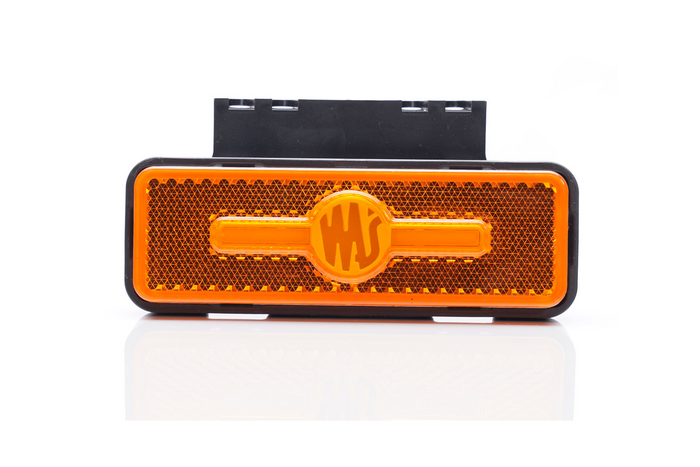 Feu de position LED WAŚ W254 2033, orange, universel, avec support