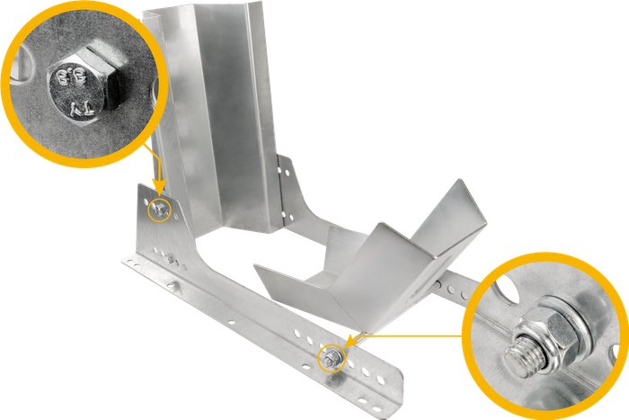 Bloque roue moto AVANT UNITRAILER POUR REMORQUE DE VOITURE