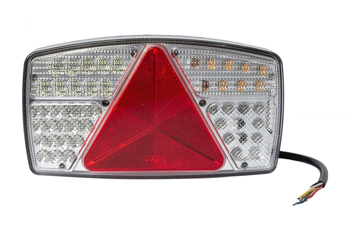 ASPÖCK 41-131 Feu arrière LED, 7 fonctions, droit