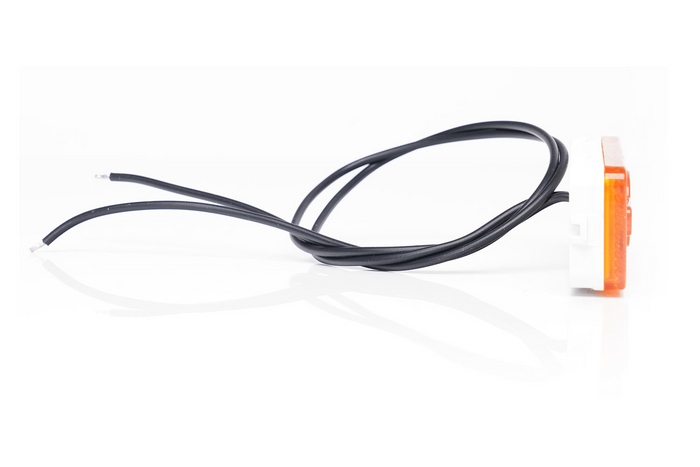 Feu de position LED WAŚ W254 2033, orange, universel, avec support