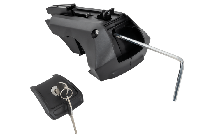 Barres de toit Inter Pack Virgo RR 120 (G2) pour rails ouverts