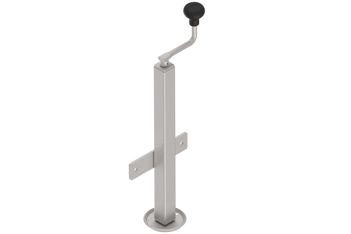 Support de manivelle extensible KNOTT TTL40 pour remorque de 500 kg, 40 mm, 480-780 mm
