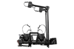 Inter Pack Velox 2 LED - porte-vélos pliable pour 2 vélos avec éclairage LED (noir)