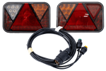 Feux arrière LED FRISTOM + faisceau MANTES 4m 7PIN