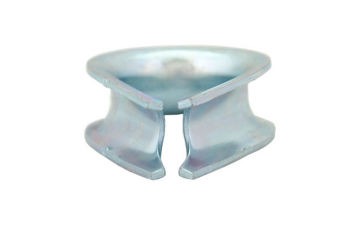 Cosse-coeur pour corde, câbles DROMET KU10, acier 10 mm