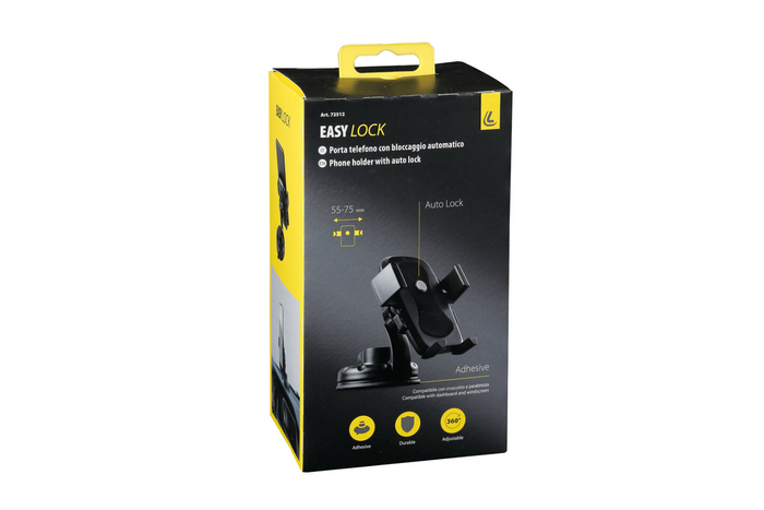 Support de téléphone Easy-Lock LAMPA avec ventouse