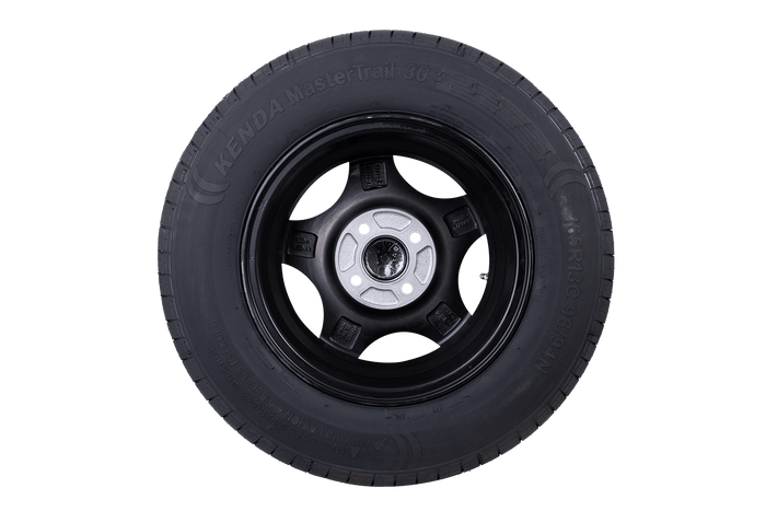 OUTLET Roue de remorque renforcée PNEU KENDA 165 R13C 96/94N JANTE ALU STARCO 5Jx13 4x100 ET:30 60.5mm