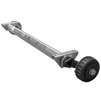 Essieu freiné AL-KO EURO pour remorque/porte-voitures 1800 kg 1650 mm 2150 mm 5x112