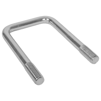 Collier de serrage carré DROMET type C M12 62×117 mm