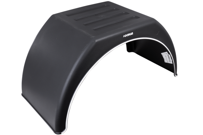 OUTLET Garde-boue double pour remorque 14-16" DOMAR DK3115 passage de roue plat 915/450mm