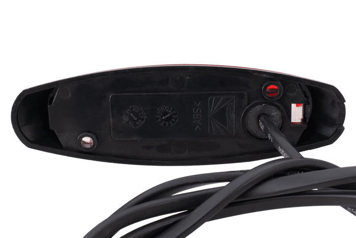 Feu de gabarit universel ASPÖCK FLEXIPOINT II dans un support noir