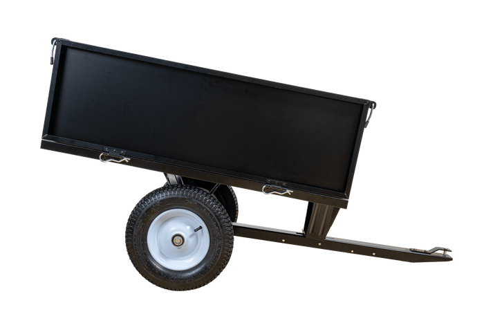 Remorque de jardin pour tracteur, quad UNITRAIER, chariot basculant 225 kg, 1030 x 700 mm