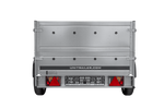 Remorque légère 200x125 UNITRAILER GARDEN 201 KIPP avec ridelles supplémentaires