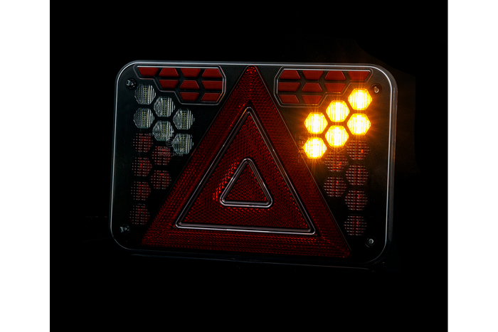 Feu arrière LED HORPOL LZD 3216, 7 fonctions, côté droit