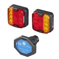 Feux arrière LED ProPlus 7 broches, 4 fonctions gauche + droite, magnétiques, Bluetooth