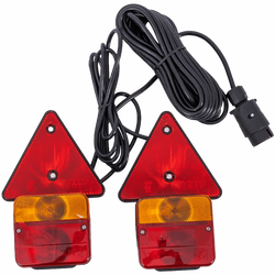 Feux arrière KAMAR L1070-Z, 4 fonctions gauche + droit avec aimant