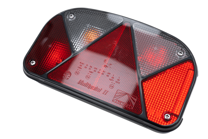 Feu arrière ASPÖCK Multipoint II, 6 fonctions, gauche