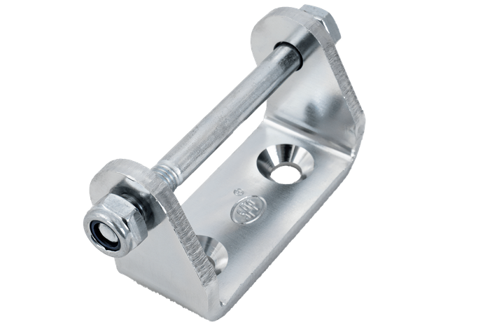 Support de charnière intégré STEELPRESS UH-01 pour montage latéral de remorque