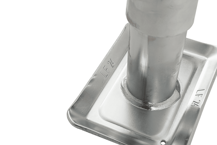 Support de manivelle SIMOL S.170033 pour remorque de 1300 kg