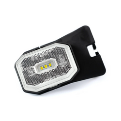 Feu de position universel FRISTOM FT-001 BI LED blanc avec support coudé