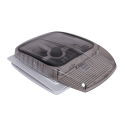Ventilateur de toit automatique PUNDMANN PLUS pour camping-car avec éclairage et store enrouleur 400×400 mm