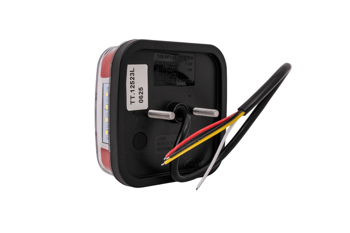 Feux arrière à LED TT TECHNOLOGY TT.12523L+TT.12523P, 4 fonctions, gauche + droite