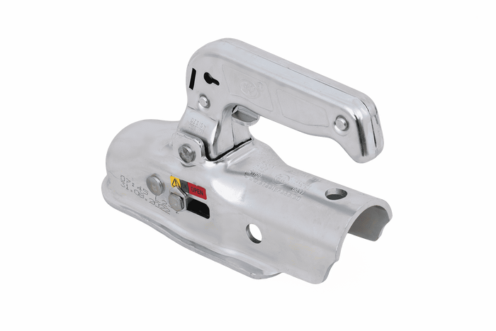 Attelage à boule STEELPRESS BC-1700A pour remorque de 1700 kg avec timon tubulaire de 45 mm