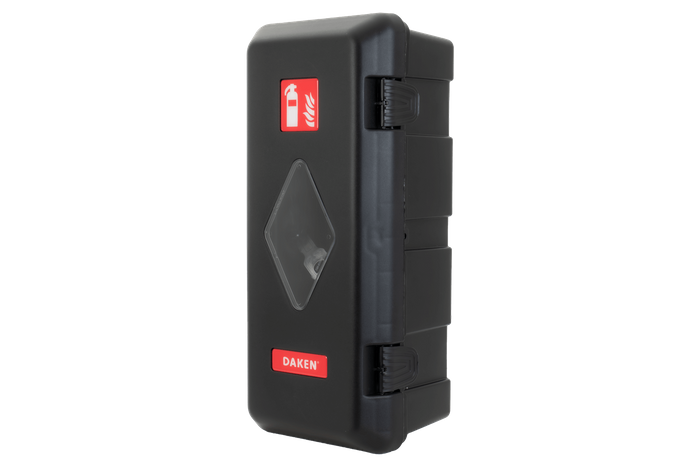 Coffret extincteur 9 kg DAKEN 82010 ADAMANT 671x310x247mm noir